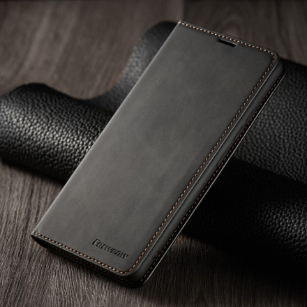 Flip Cover Samsung Galaxy A12 Effet Cuir FORWENW Flip Cover Samsung Galaxy A12 Effet Cuir FORWENW