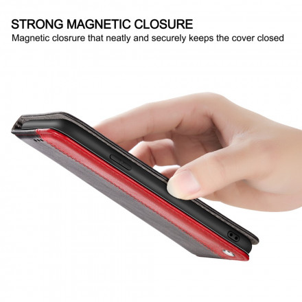Flip Cover Samsung Galaxy A12 Bicolore Effet Cuir Flip Cover Samsung Galaxy A12 Bicolore Effet Cuir