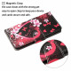 Housse Samsung Galaxy A12 Fleurs et Coeurs avec Lanière Housse Samsung Galaxy A12 Fleurs et Coeurs avec Lanière