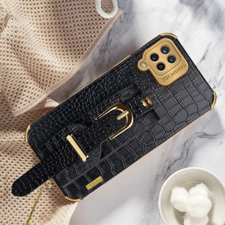 Coque Samsung Galaxy A12 Croco Bracelet Coque Samsung Galaxy A12 Croco Bracelet
