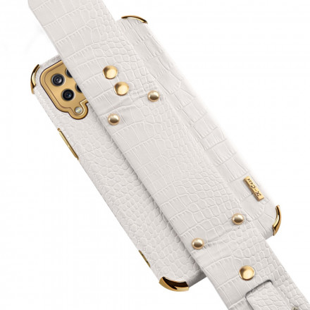 Coque Samsung Galaxy A12 Croco Bracelet Coque Samsung Galaxy A12 Croco Bracelet