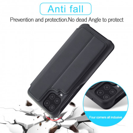 Flip Cover Samsung Galaxy A12 LC.IMEEKE Effet Cuir Flip Cover Samsung Galaxy A12 LC.IMEEKE Effet Cuir