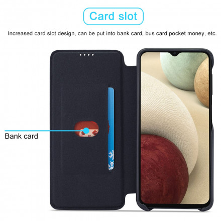 Flip Cover Samsung Galaxy A12 LC.IMEEKE Effet Cuir Flip Cover Samsung Galaxy A12 LC.IMEEKE Effet Cuir