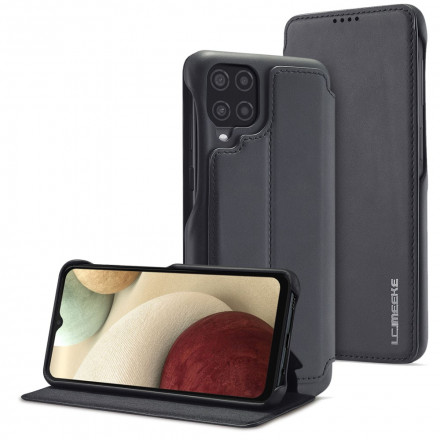 Flip Cover Samsung Galaxy A12 LC.IMEEKE Effet Cuir Flip Cover Samsung Galaxy A12 LC.IMEEKE Effet Cuir