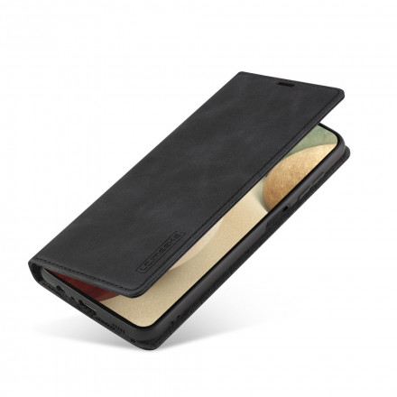 Flip Cover Samsung Galaxy A12 LC.IMEEKE Effet Cuir Flip Cover Samsung Galaxy A12 LC.IMEEKE Effet Cuir
