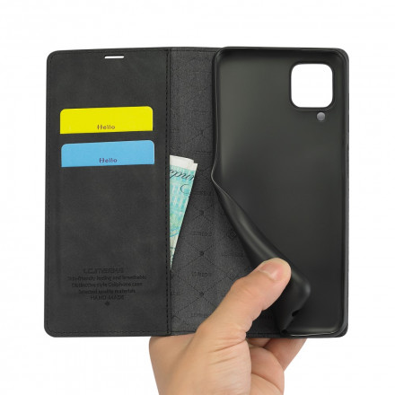 Flip Cover Samsung Galaxy A12 LC.IMEEKE Effet Cuir Flip Cover Samsung Galaxy A12 LC.IMEEKE Effet Cuir