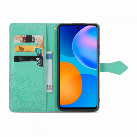 Housse Huawei P Smart 2021 Mandala Moyen Age Housse Huawei P Smart 2021 Mandala Moyen Age