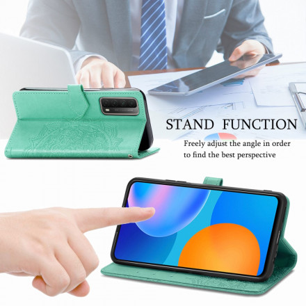 Housse Huawei P Smart 2021 Mandala Moyen Age Housse Huawei P Smart 2021 Mandala Moyen Age