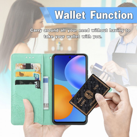 Housse Huawei P Smart 2021 Mandala Moyen Age Housse Huawei P Smart 2021 Mandala Moyen Age