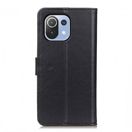 Housse Xiaomi Mi 11 Lite / Mi 11 5G Simili Cuir Simple Housse Xiaomi Mi 11 Lite / Mi 11 5G Simili Cuir Simple