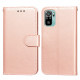 Housse Xiaomi Redmi Note 10 / Note 10s Style Cuir Monochrome Housse Xiaomi Redmi Note 10 / Note 10s Style Cuir Monochrome
