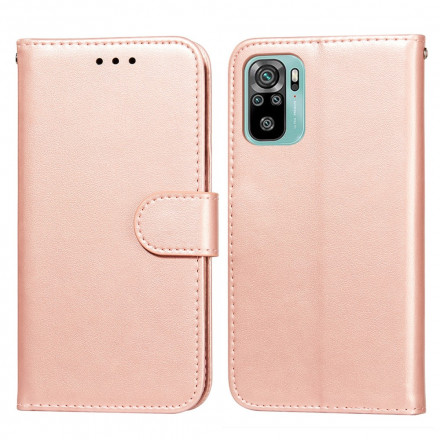 Housse Xiaomi Redmi Note 10 / Note 10s Style Cuir Monochrome Housse Xiaomi Redmi Note 10 / Note 10s Style Cuir Monochrome