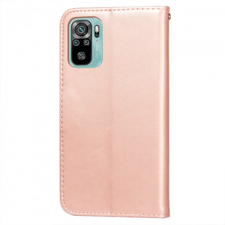 Housse Xiaomi Redmi Note 10 / Note 10s Style Cuir Monochrome Housse Xiaomi Redmi Note 10 / Note 10s Style Cuir Monochrome