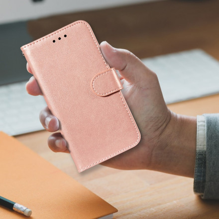 Housse Xiaomi Redmi Note 10 / Note 10s Style Cuir Monochrome Housse Xiaomi Redmi Note 10 / Note 10s Style Cuir Monochrome