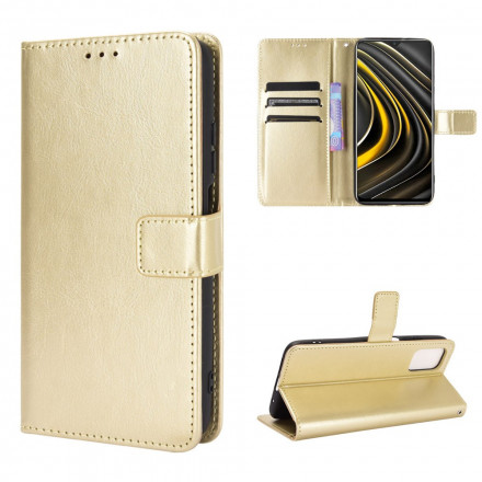 Housse Poco M3 Simili Cuir Flashy Housse Poco M3 Simili Cuir Flashy
