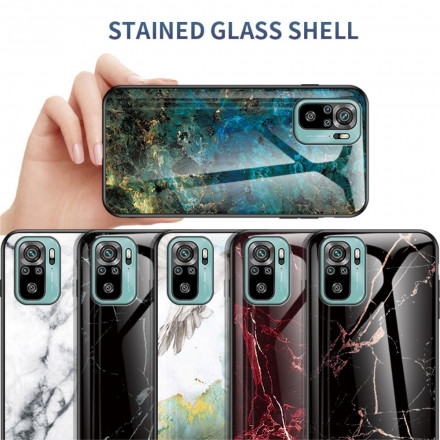 Coque Xiaomi Redmi Note 10 / Note 10s Verre Trempé Marble Colors