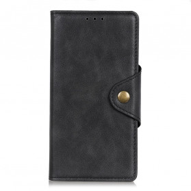 Housse Xiaomi Redmi Note 10 / Note 10s Simili Cuir Bouton