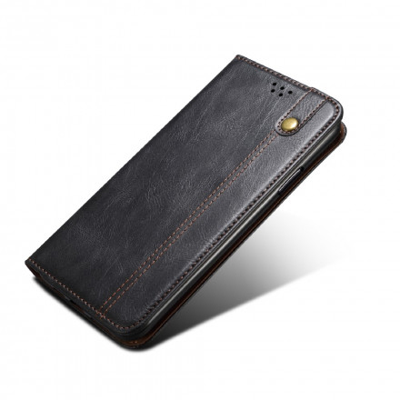Flip Cover Xiaomi Redmi Note 10 / Note 10s Simili Cuir Ciré Flip Cover Xiaomi Redmi Note 10 / Note 10s Simili Cuir Ciré