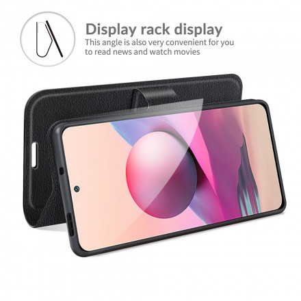 Housse Xiaomi Redmi Note 10 / Note 10s Style Cuir Fermoir Magnétique Housse Xiaomi Redmi Note 10 / Note 10s Style Cuir Fermoir Magnétique