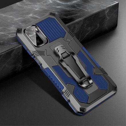 Coque Xiaomi Redmi Note 10 / Note 10s Robot avec Pince Ceinture Coque Xiaomi Redmi Note 10 / Note 10s Robot avec Pince Ceinture