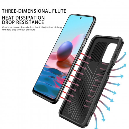 Coque Xiaomi Redmi Note 10 / Note 10s Support 2 Positions Mains Libres Coque Xiaomi Redmi Note 10 / Note 10s Support 2 Positions Mains Libres