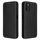 Flip Cover Poco M3 Fibre Carbone avec Anneau Support Flip Cover Poco M3 Fibre Carbone avec Anneau Support