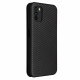Flip Cover Poco M3 Fibre Carbone avec Anneau Support Flip Cover Poco M3 Fibre Carbone avec Anneau Support