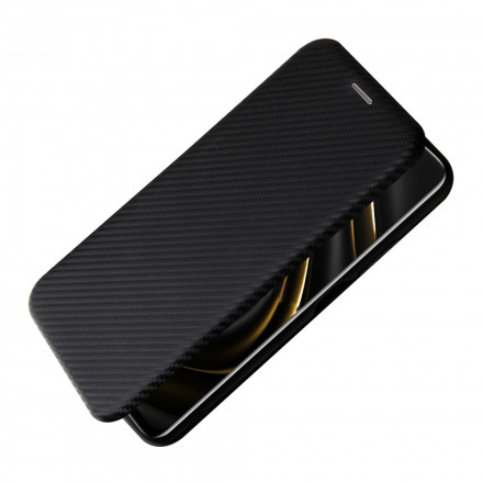 Flip Cover Poco M3 Fibre Carbone avec Anneau Support Flip Cover Poco M3 Fibre Carbone avec Anneau Support