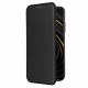 Flip Cover Poco M3 Fibre Carbone avec Anneau Support