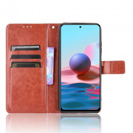Housse Xiaomi Redmi Note 10 / Note 10s Simili Cuir Glacé