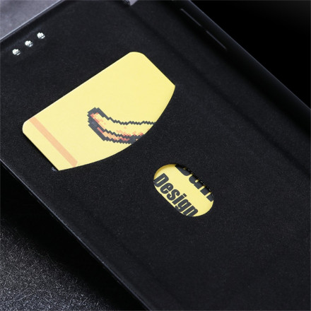Flip Cover Xiaomi Redmi Note 10 / Note 10s Fibre Carbone avec Anneau Support Flip Cover Xiaomi Redmi Note 10 / Note 10s Fibre Carbone avec Anneau Support