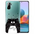 Coque Xiaomi Redmi Note 10 / Note 10s Regarde les Chats