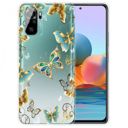 Coque Xiaomi Redmi Note 10 / Note 10s Vol de Papillons