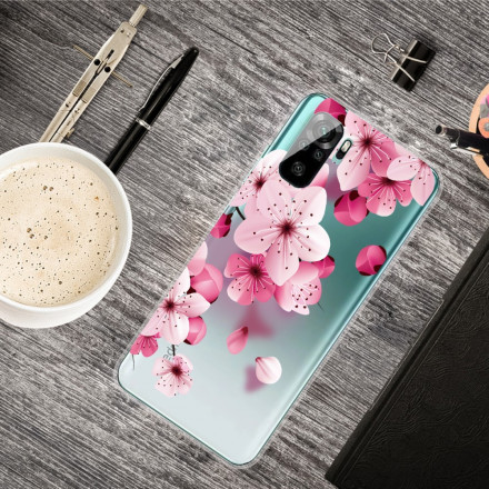 Coque Xiaomi Redmi Note 10 / Note 10s Petites Fleurs Roses