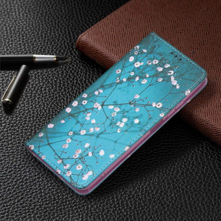 Flip Cover Xiaomi Redmi Note 10 / Note 10s Branches Fleuries