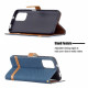 Housse Xiaomi Redmi Note 10 / Note 10s Tissu et Effet Cuir à Lanière Housse Xiaomi Redmi Note 10 / Note 10s Tissu et Effet Cuir à Lanière