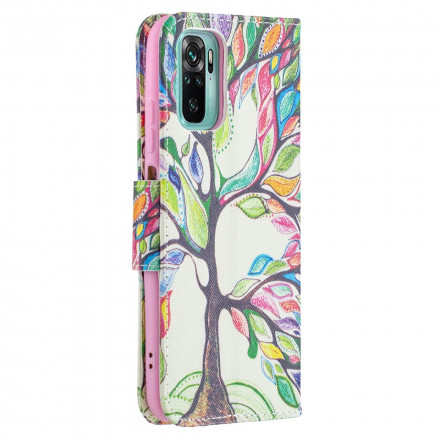 Housse Xiaomi Redmi Note 10 / Note 10s Arbre Coloré