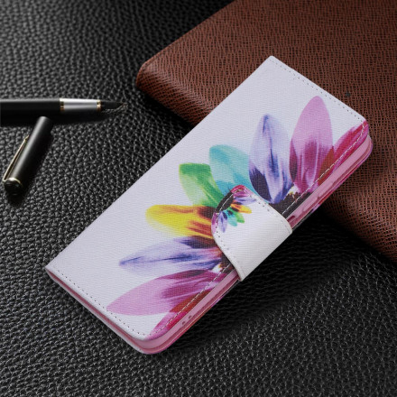 Housse Xiaomi Redmi Note 10 / Note 10s Fleur Aquarelle