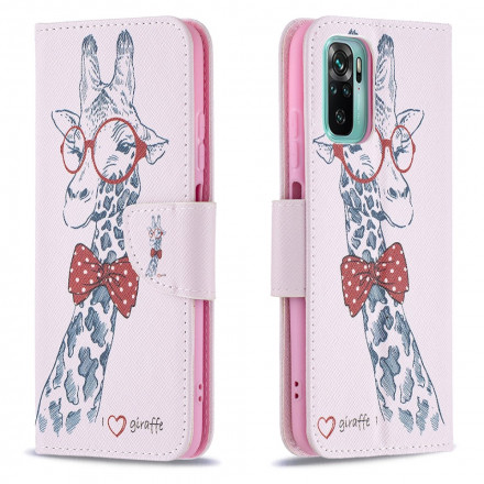 Housse Xiaomi Redmi Note 10 / Note 10s Girafe Intello Housse Xiaomi Redmi Note 10 / Note 10s Girafe Intello