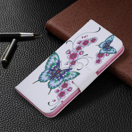 Housse Xiaomi Redmi Note 10 / Note 10s Merveilleux Papillons