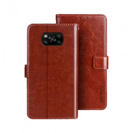 Housse Poco X3 Pro Simili Cuir IDEWEI Housse Poco X3 Pro Simili Cuir IDEWEI
