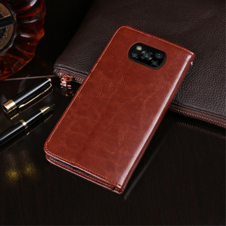 Housse Poco X3 Pro Simili Cuir IDEWEI Housse Poco X3 Pro Simili Cuir IDEWEI