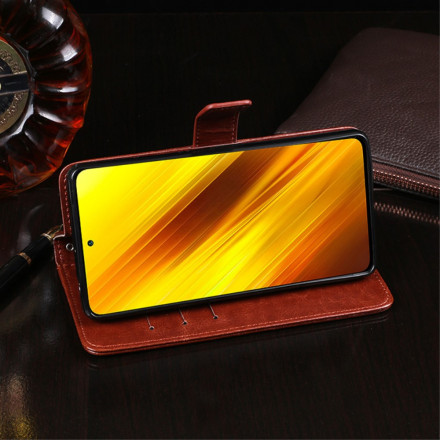 Housse Poco X3 Pro Simili Cuir IDEWEI Housse Poco X3 Pro Simili Cuir IDEWEI
