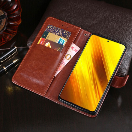 Housse Poco X3 Pro Simili Cuir IDEWEI Housse Poco X3 Pro Simili Cuir IDEWEI