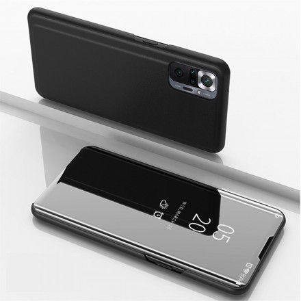 View Cover Xiaomi Redmi Note 10 Pro Miroir et Simili Cuir View Cover Xiaomi Redmi Note 10 Pro Miroir et Simili Cuir