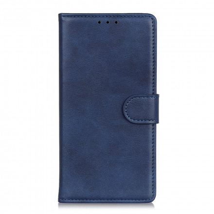 Housse Xiaomi Redmi Note 10 Pro Effet Cuir Mat Rétro
