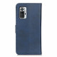 Housse Xiaomi Redmi Note 10 Pro Effet Cuir Mat Rétro