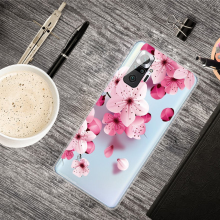 Coque Xiaomi Redmi Note 10 Pro Petites Fleurs Roses