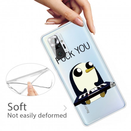 Coque Xiaomi Redmi Note 10 Pro Pingouin Fuck You