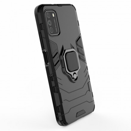 Coque Poco M3 Ring Résistante Coque Poco M3 Ring Résistante